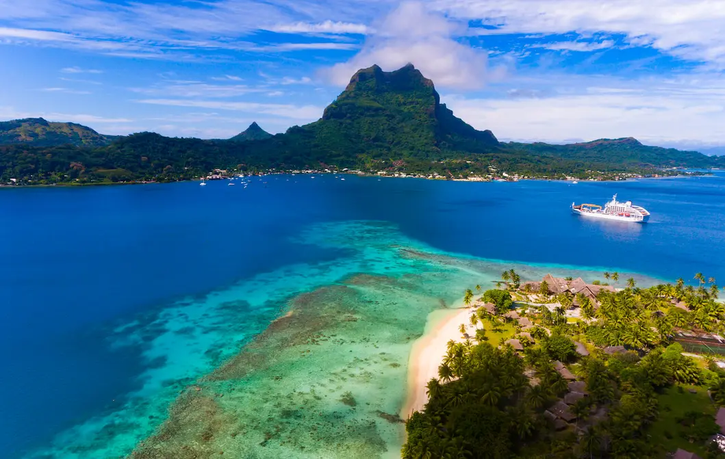 Aranui-Schiff Bora Bora Kreuzfahrt